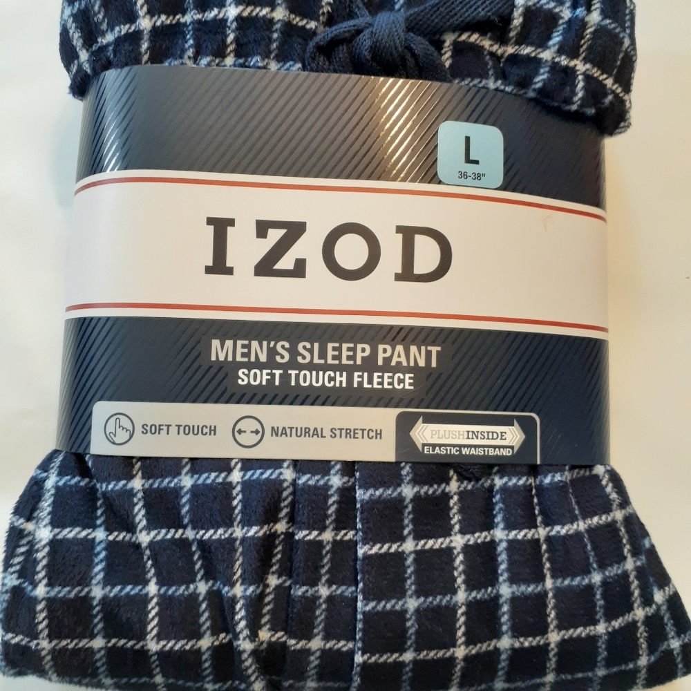 New mens large izod sleeping pants
